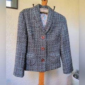 Vintage J Jill bouclé jacket